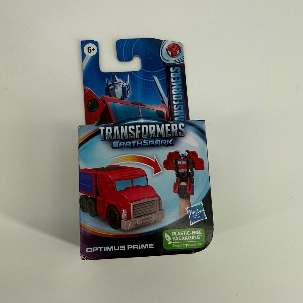 Hasbro Transformers EarthSpark Tacticon Optimus Prime 1-Step Action Figure New‎